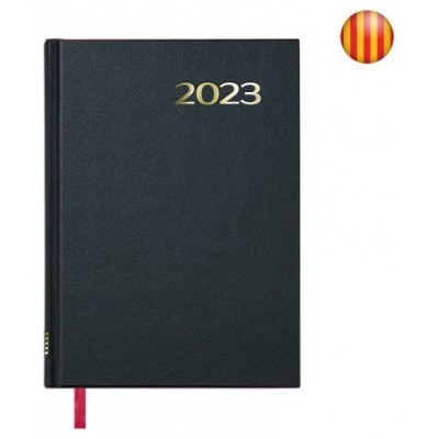 AGENDA 2025 SINTEX DÍA PÁGINA 14 X 20 CM COLOR NEGRO CATALÁN DOHE 11408 - 25 (Espera 4 dias) en Huesoi